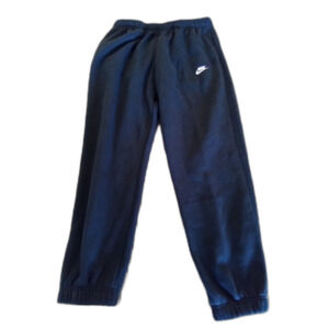 Nike Fleece Club Sweatpants - Black, Large - Cozy & Stylish!